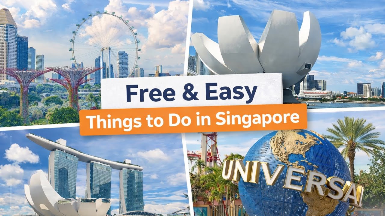 අපිට සිංගප්පූරු ගිහින් free කරන්න පුළුවන් දේවල්... එන්න යමූ 🫰👏 