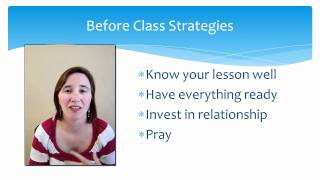 Stopping Problem Behavior Before it Starts in Kids Ministry