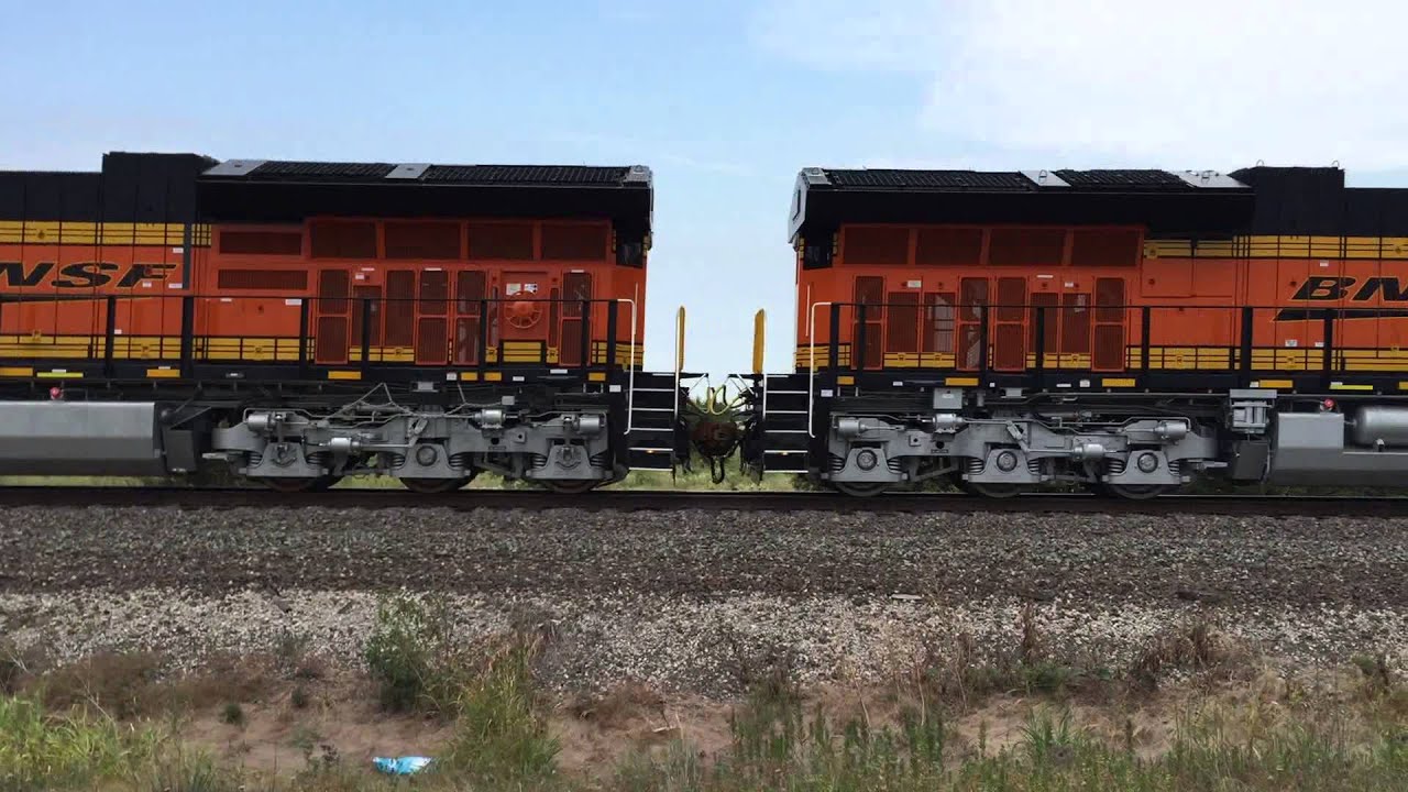 Brand new BNSF power leaving the GE factory in Ft Worth YouTube