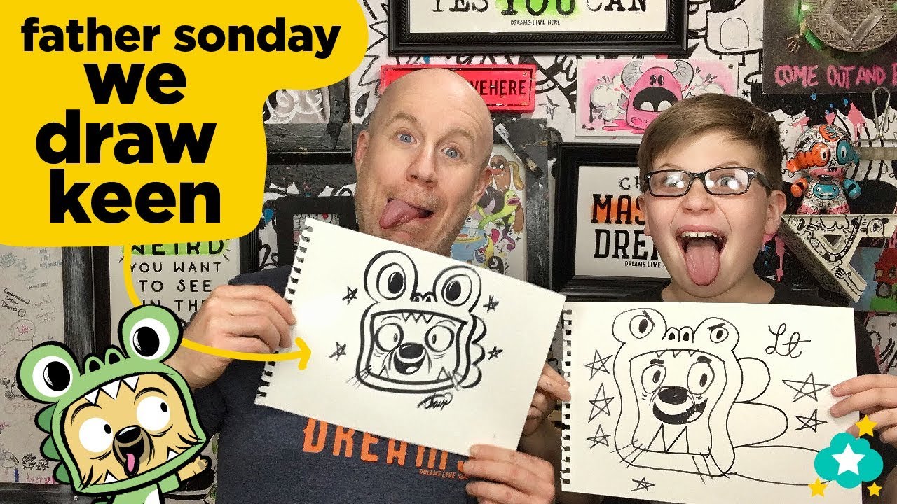 Hey Kids! We Draw Keen the Dog. **Special Edition**