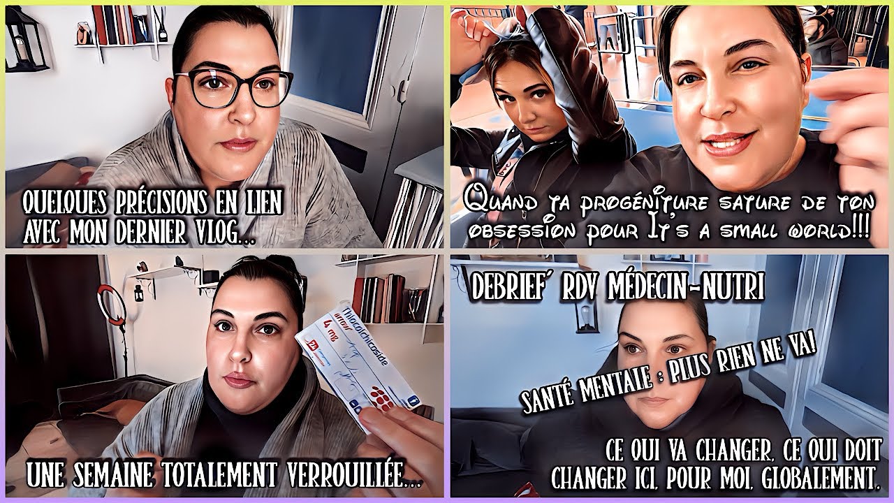 [VLOG] Vos suggestions, ma santé mentale, mon RDV nutri, la prise en charge & un soupçon de Disney