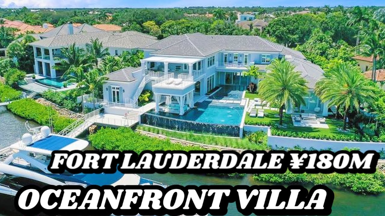 Fort Lauderdale 180M Oceanfront Villa Photo Inspiration