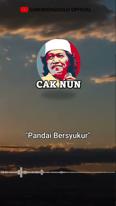 Renungan Cak Nun - Pandai Bersyukur #shorts #caknunterbaru