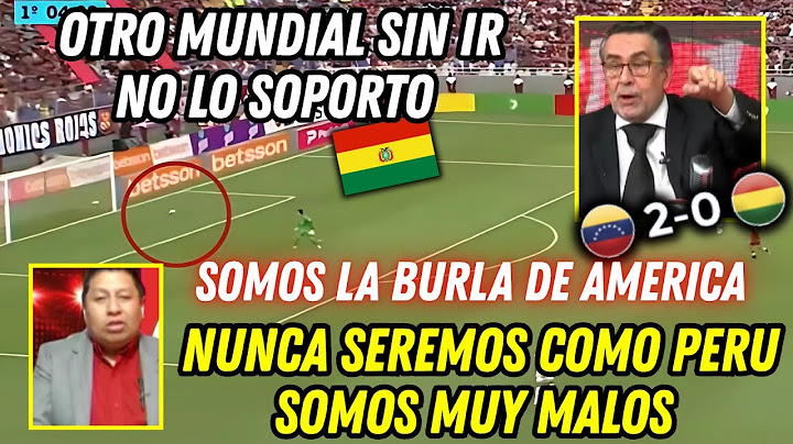 OTRO MUNDIAL FUERA MRD🤬 🇧🇴 Prensa Bolivia Explota por perder Venezuela 2-0 Bolivia| eliminatorias