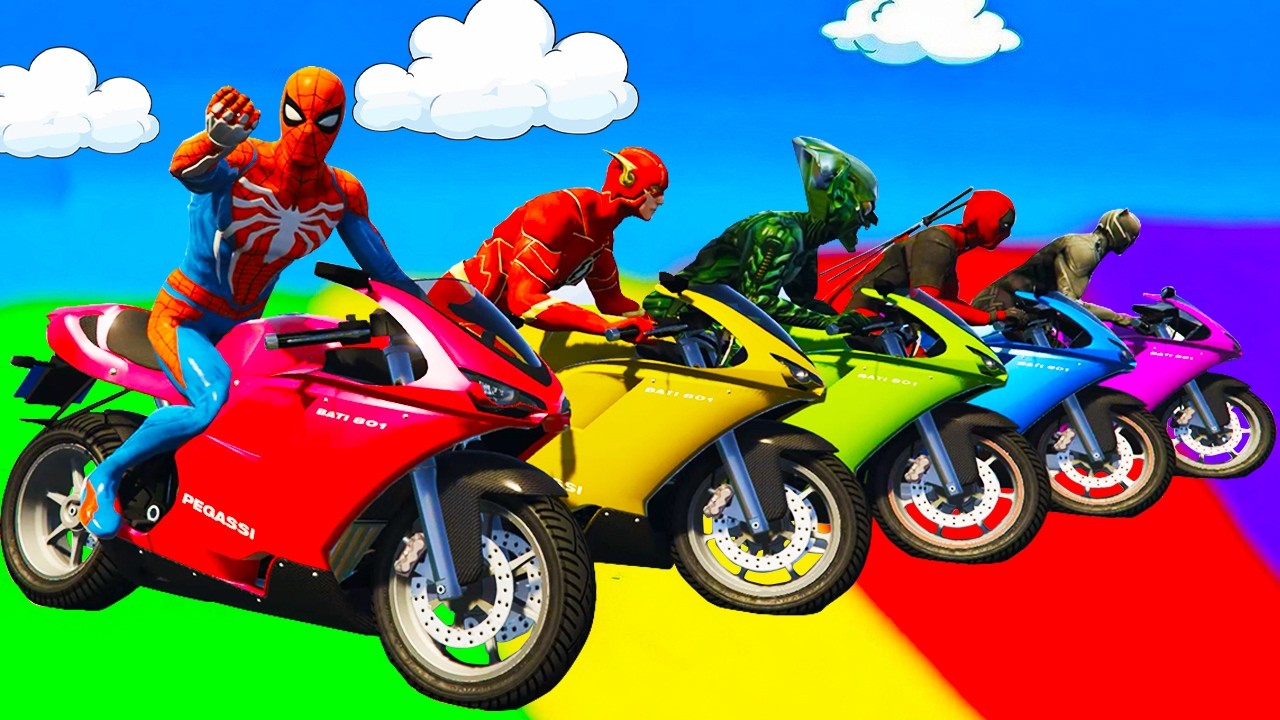 الرجل العنكبوت انقاذ باتمان Spider-Man Rescue batman vs iron man vs venom funny Game GTA 5 superhero