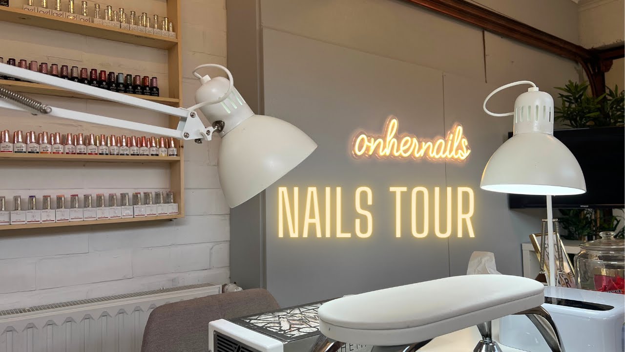 NAILS TOUR : on a TRANSFORMÉ mon GARAGE !