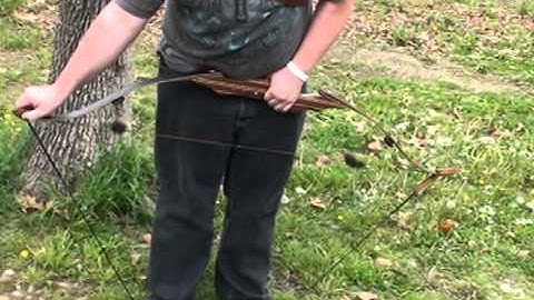 how to string shoot and unstring a recurve bow