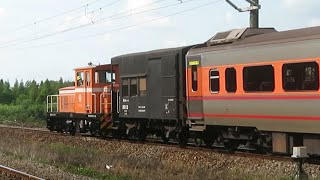 2021.5.24 7201次 貨物列車 回送DL2516調車機 田中進站