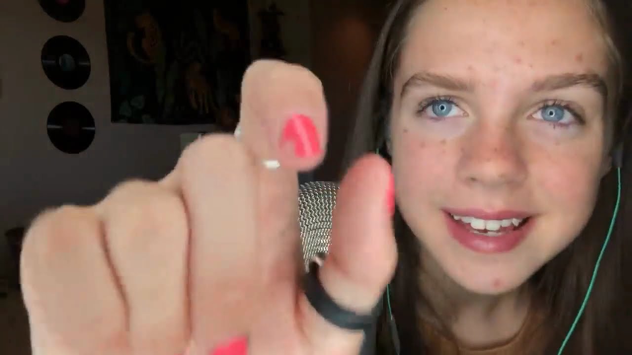 asmr gracie k mouth sounds & hand movements compilation (10+ minutes)