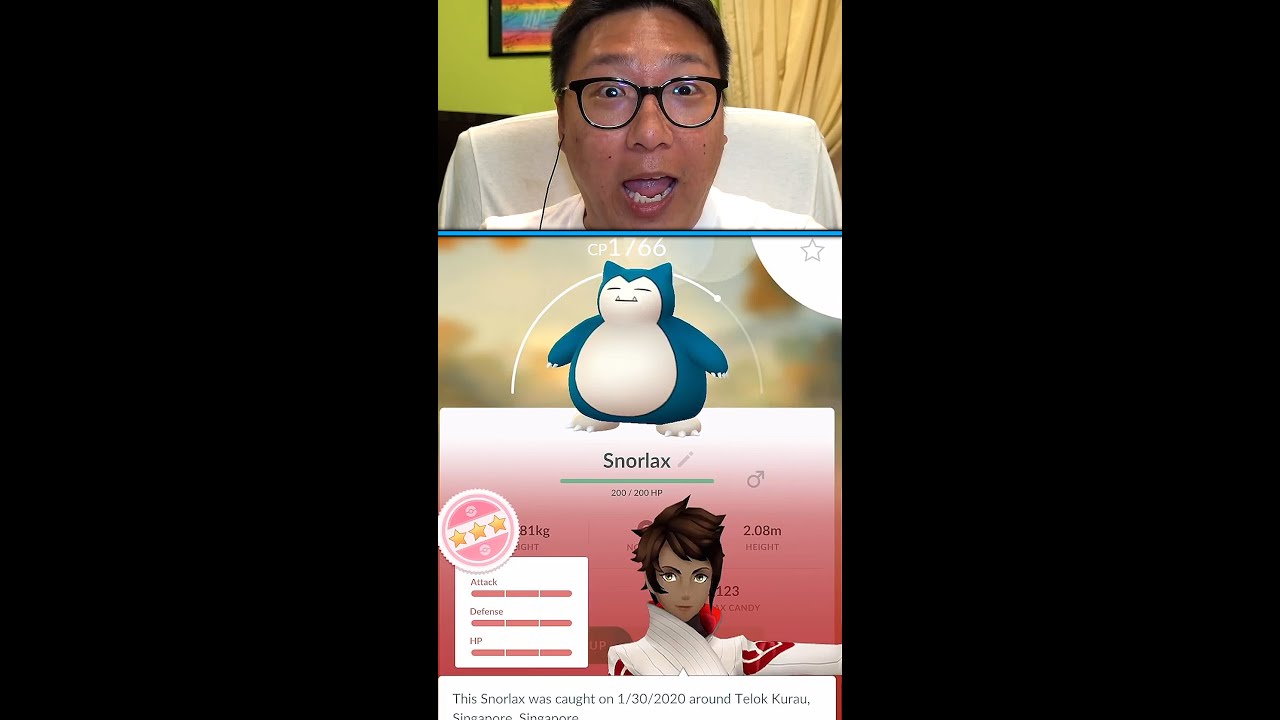 I Got a Hundo Snorlax as My First Ever Reward from Go Battle League in Pokemon GO, 