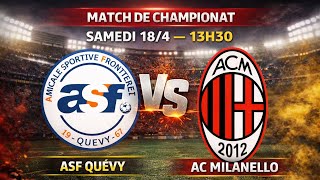 ASF QUEVY - AC MILANELLO