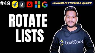 Rotate Linked List in Java | Optimized Solution | LeetCode 61 | Mahesh DSA Sheet