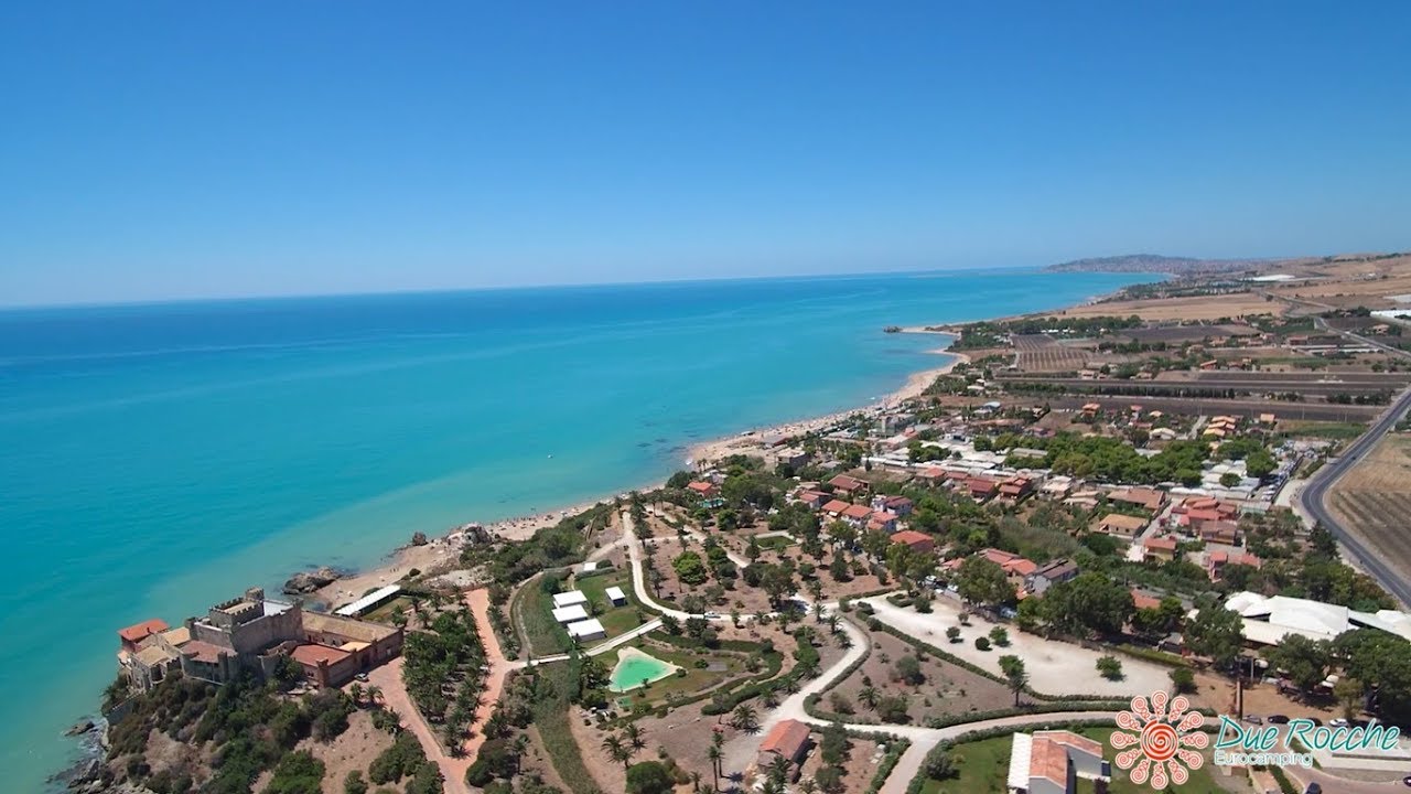 Eurocamping Due Rocche In Sicilia Tra Licata E Gela YouTube