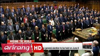 British PM Theresa May announces snap general election to be held on June 8