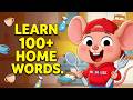 100+ Home Items for Kids 🏠 | Learn Kitchen, Bathroom, Bedroom &amp; Living Room Words with MicMouse