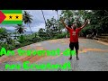 Am traversat Ecuatorul într-o mica insula din Arhipelagul Sao Tome and Principe