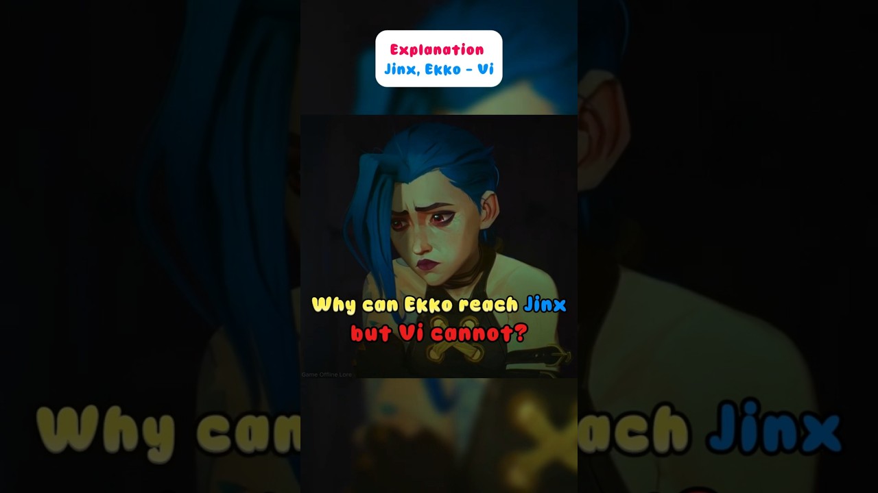 Why can Ekko reach Jinx, but Vi cannot? | Arcane 2