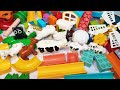Satisfying Building Blocks ASMR Marble Run #94 Coaster Horse, cow, sheep farm animals live 19