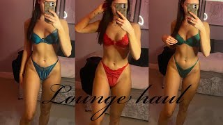 LOUNGE UNDERWEAR TRY ON HAUL!!