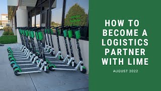 How Do You Become A Logistics Partner With Lime?