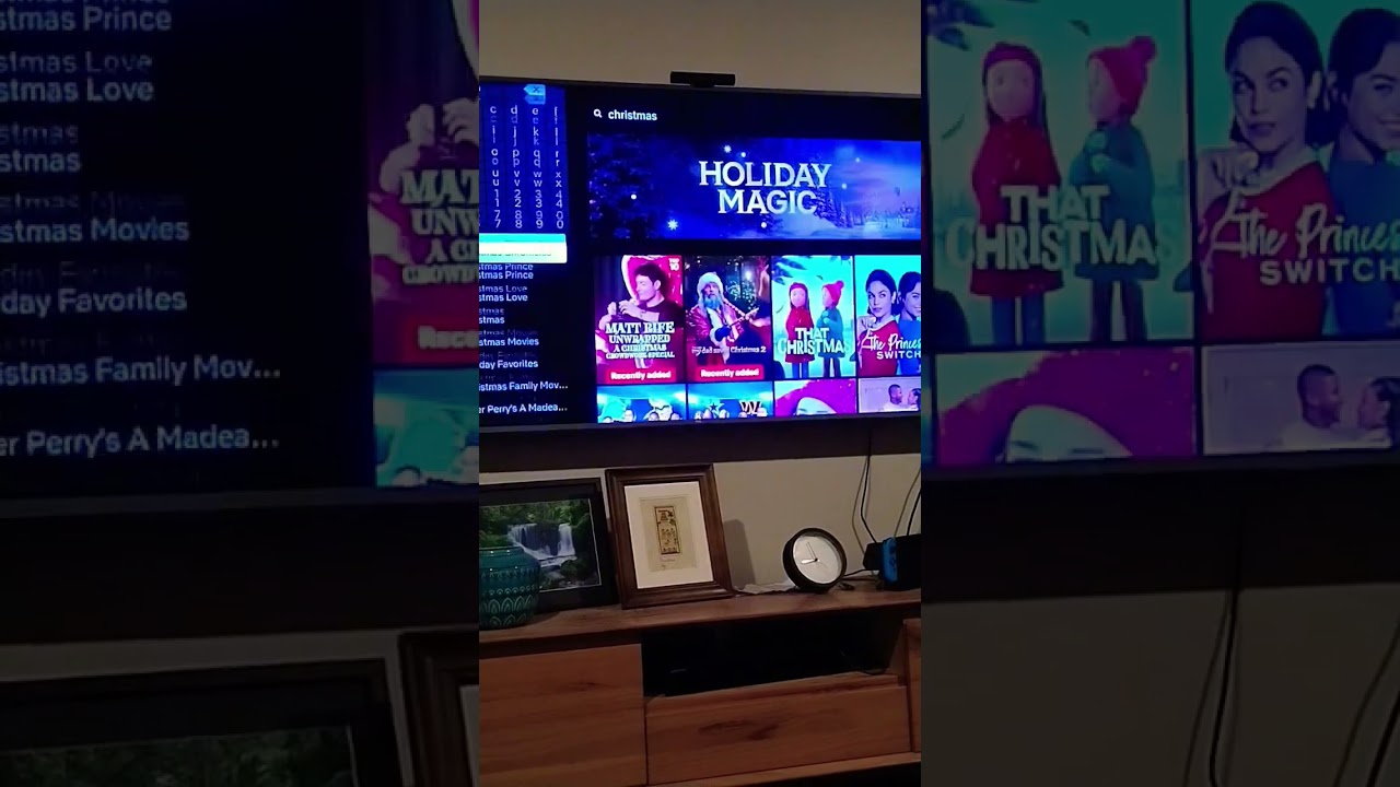 Watching Christmas movies until I'm bored... 