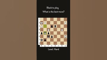 Black to Play & Find the BRILLIANT WIN! ♟ (Hard Chess Puzzle Challenge)