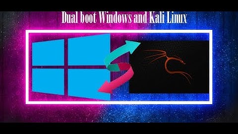 Dual boot Kali Linux 2020.4 latest version with Windows 10 on UEFI Mode Step by Step