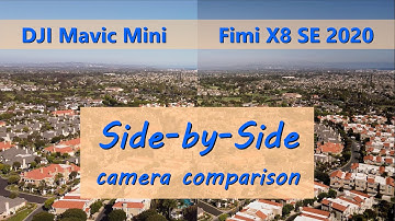 Fimi X8 SE 2020 vs DJI Mavic Mini