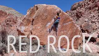 A Day In Red Rock Moderate & Easy Climbs In The Kraft Boulders V2-6