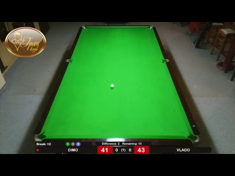 Gran Klub - Snooker Table 1 - Live Streaming by SnookerON.com billiards table size