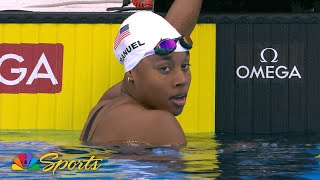 Simone Manuel POWERS to 100m freestyle victory at TYR Pro Swim Series | NBC Sports