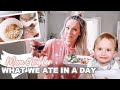 WHAT WE EAT IN A DAY| EASY MEAL IDEAS FOR TODDLERS & MOM| COOK WITH ME 2020| Tres Chic Mama