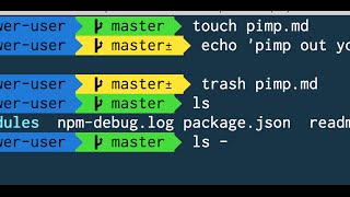 Pimp your terminal with Custom ZSH Themes & Prompts - Command Line Power User (6/11)