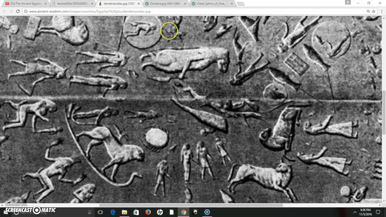 Anubis, Dendera Zodiac & The "Sphinx" Age - YouTube