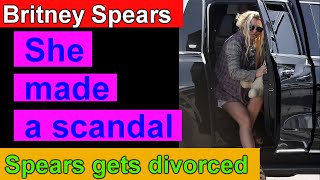 They made a scandal in front of everyone. Britney Spears and Sam Asghari are divorcing.