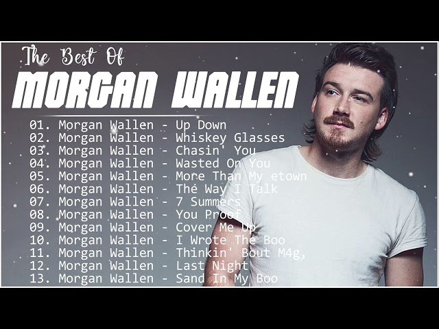 Morgan Wallen Greatest Hits Full Album - Best Songs Of Morgan Wallen Playlist 2022 & 2023 class=