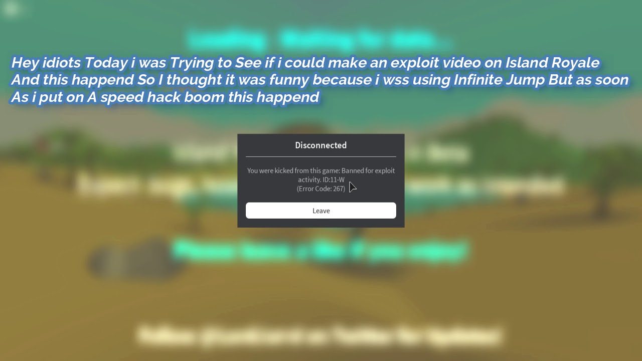 Getting Banned From Island Royale For Exploiting Youtube - all codes for roblox island royale roblox free lua executor