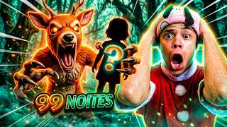 minha EVOLUÇÃO no 99 noites na FLORESTA 😱 | ROBLOX