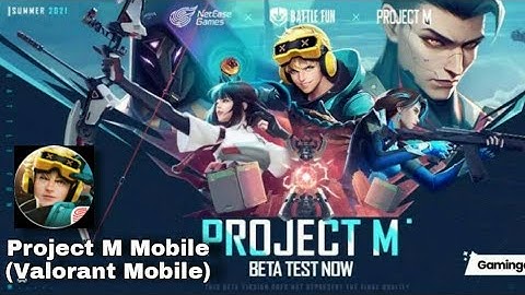 Project M (Valorant Mobile) first beta | Project m trailer | Project m gameplay 🤘😐😐
