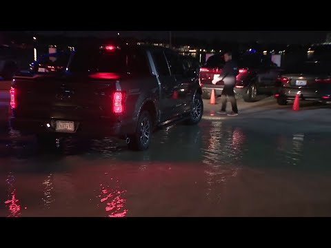 Flooding from seasonal king tides impacting businesses in Hollywood