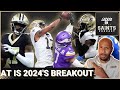 New Orleans Saints A.T. Perry Top Breakout Candidate of 2024 NFL Season