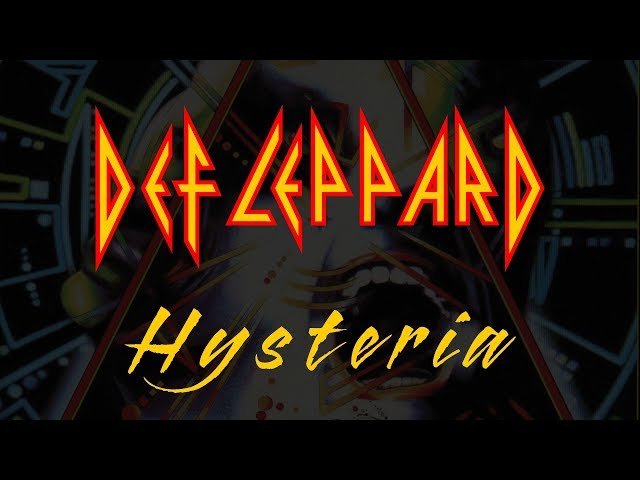 Def Leppard - Hysteria (Lyrics) Official Remaster class=