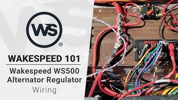 Wakespeed 101 | Installing the WS500 Alternator Regulator | Wiring