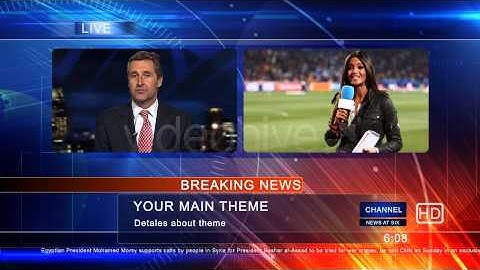 After Effects Project Files   Broadcast World News Package   VideoHive