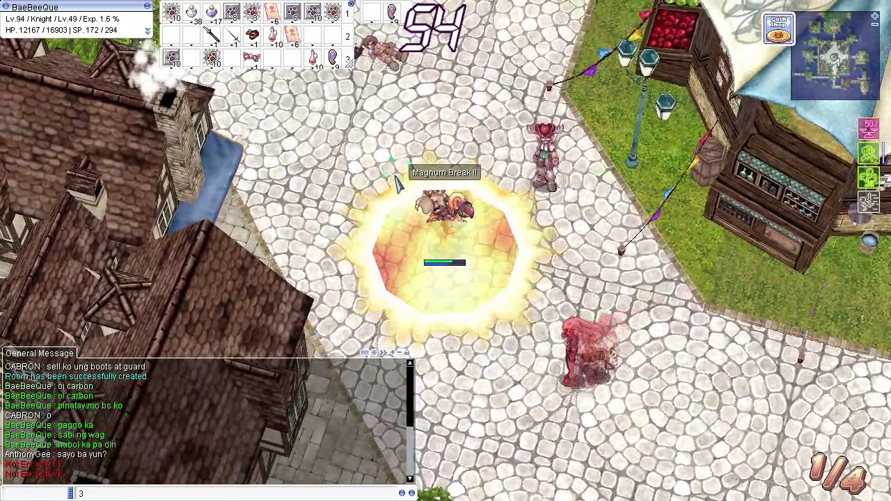 PVP Knight VS Battle BS the Carbon Payback 2v1 w/his Hunter