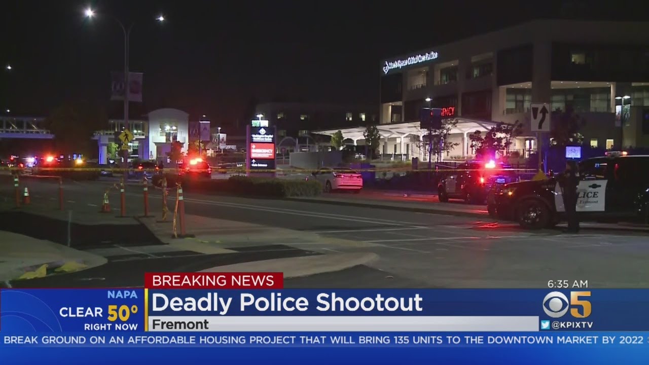 Fremont Police Fatally Shoot Man Near BART Station - YouTube