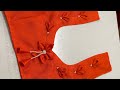 Wonderful blouse design back neck design