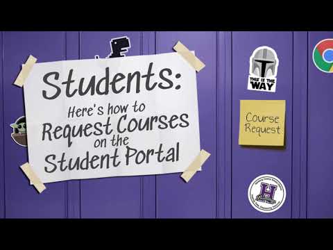 eSchool - Student Portal - Course Requests