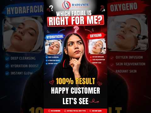 Confused between Hydra Facial & OxyGeneo Facial? #haircare #cosmeticdermatology #beauty #skincare