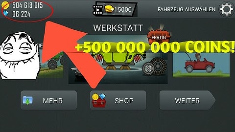 Hill Climb Racing  Hack/Cheat UNLIMITED coins + gems  (no root)